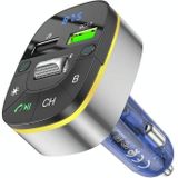 hoco E71 Auto QC3.0 Snel opladen Bluetooth 5.0 MP3-speler FM-zender