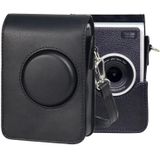 Verticale Full Body Camera PU lederen tas met riem voor Fujifilm Instax Mini Evo