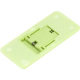 Beknopte stijl veranderlijk verstelbare universele Mini zelfklevende houder standaard  grootte: 6.4 x 3.1 x 0 2 cm  voor iPhone  Galaxy  Huawei  Xiaomi  LG  HTC en Tablets(Green)