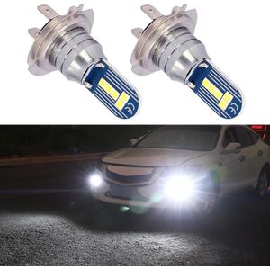 1 paar H7 DC12V 7.8W auto LED-mistlamp (wit licht)