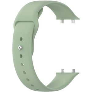 Voor Meizu Horloge Siliconen Vervanging Strap Horlogeband  Afmeting: One Size (Ice Lake Green)
