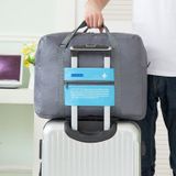 Mode grote capaciteit tas vrouwen nylon opvouwbare tas Unisex bagage reizen handtassen (oranje)
