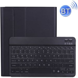 A11BS 2020 Ultradun ABS Afneembaar Bluetooth Keyboard Beschermhoes voor iPad Pro 11 inch (2020)  met Backlight & Pen Slot & Holder (Zwart)