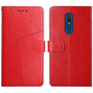 Voor Nokia C3 y Stitching horizontale flip lederen telefoonhoesje