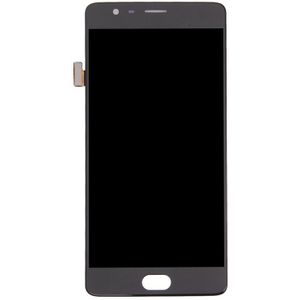 LCD-scherm en Digitizer voor OnePlus 3 (A3000 Version)(Black)