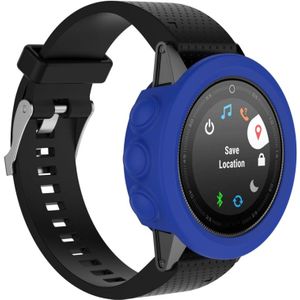 Smart Watch silicone beschermhoes  host niet inbegrepen voor Garmin fenix 5S (donkerblauw)