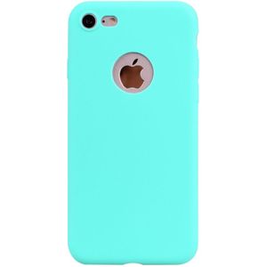 Voor iPhone 8/7 Candy Color TPU case (groen)