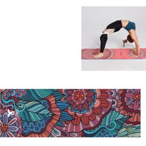 Draagbare gedrukte antislip milieubescherming Yoga Mat Laken  Grootte: 185 x 63cm (Mandoline)