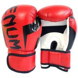NW-036 Bokshandschoenen Volwassen Professionele Trainingshandschoenen Vechthandschoenen Muay Thaise vechthandschoenen  grootte: 6oz (Roze)