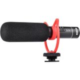 YELANGU MIC015 professioneel interview condensator video shotgun microfoon met 3.5 mm audio kabel voor DSLR & DV camcorder (zwart)