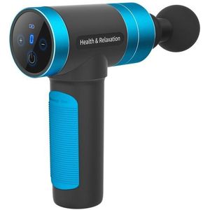 AISZG USB Oplaadbare Fascia Gun Muscle Massage Gun  Style: Extreme Edition (Blauw)