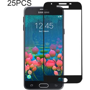 25 stuks volledige lijm volledige cover Screen Protector gehard glas film voor Galaxy J5 Prime