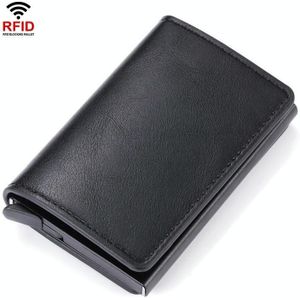 HUMERPAUL RFID anti-magnetische automatische kaartenset Creditcardbox Coin Bag