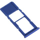 SIM-kaartlade + Micro SD-kaartlade voor Galaxy A70 (Blauw)