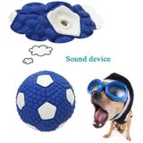 Hond speelgoed latex hond bijten geluid bal huisdier speelgoed  specificatie: kleine voetbal (paars)