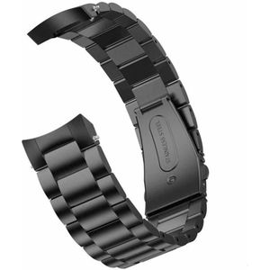 Voor Huawei Watch GT 4 46 mm drie soorten gebogen platte gesp roestvrijstalen horlogeband