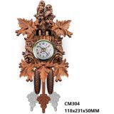 Barley Bird Wall Clock Retro Woonkamer Horloge (CM304)