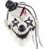 Halloween Festival partij Latex Devil bang masker Clown hoofddeksels  met haar