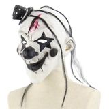 Halloween Festival partij Latex Devil bang masker Clown hoofddeksels  met haar