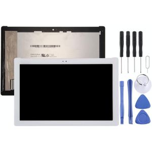 LCD-scherm en Digitizer voor Asus ZenPad 10 Z300C / Z300CG / Z300CL / Z300CNL / P023 / P01T (groene Flex kabel versie) (wit)