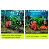 90cm dubbele hoofden Aquarium Pomp Bubble Bar slang Aquarium accessoires zuurstof Strip luchtblazer voor aquaria en aquaria