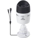 H. 264 bedraad infrarood waterdicht/Vandalproof IP-camera  1/3 inch 4mm 1 3 mega pixels vaste lens  bewegingsdetectie/Privacymasker en 30m IR nachtzicht  ondersteuning voor HD 720P (1280 x 720)