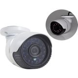 H. 264 bedraad infrarood waterdicht/Vandalproof IP-camera  1/3 inch 4mm 1 3 mega pixels vaste lens  bewegingsdetectie/Privacymasker en 30m IR nachtzicht  ondersteuning voor HD 720P (1280 x 720)