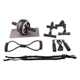 7 in 1 trek touw set home fitnessapparatuur (wit)