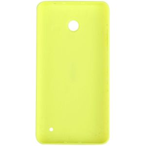 De dekking van de batterij terug voor Nokia Lumia 630 (geelgroen)