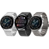 Voor Huawei Watch GT4 / GT3 / GT2 46 mm drie soorten platte gesp titanium stalen horlogeband