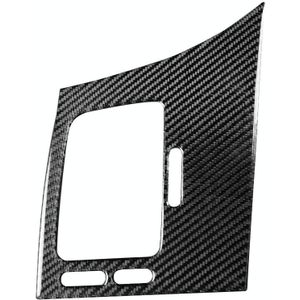 Auto carbon fiber driver seat links kant lucht outlet panel decoratieve sticker voor Honda Civic 8e generatie 2006-2011  links rijden