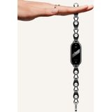 Origineel voor Xiaomi Mi Band 8 Fashion roestvrij stalen armband