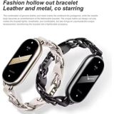 Origineel voor Xiaomi Mi Band 8 Fashion roestvrij stalen armband