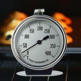 2 PCS 400 Centigrade Pointer Oversized Dial Oven Thermometer Bakgereedschap