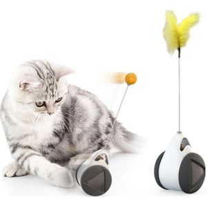 Cat Balance Swing Car Toy om verveling Tumbler grappige kattenstok  te verlichten