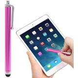 Hoog-gevoelige Touch Pen / capacitieve Stylus Pen voor iPhone 5 & 5S & 5C / 4 & 4S  iPad Air / iPad 4 / iPad mini / mini 2 Retina / nieuwe iPad (iPad 3) / iPad 2 / iPad en alle Capacitieve Touch Screen(Magenta)