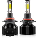 M6 9005 / HB3 / H10 2 STUKS DC9-36V / 25W / 6000K / 2500LM IP68 Waterdichte Auto LED Koplamp (Koud Wit Licht)