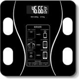 Household Smart Body Fat Elektronische Weegschaal  USB-oplaadversie (Zwart)