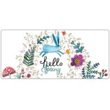 Leuke cartoon antislip deskmat  maat: 300 x 800 x 1 5 mm niet overlocked