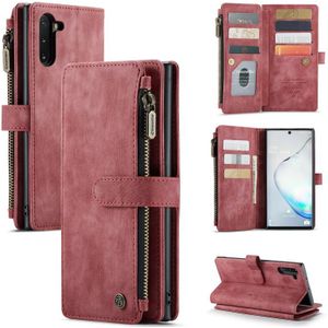 Voor Samsung Galaxy Note10 Caseme-C30 Multifunctionele Horizontale Flip PU + TPU-telefoonhoes