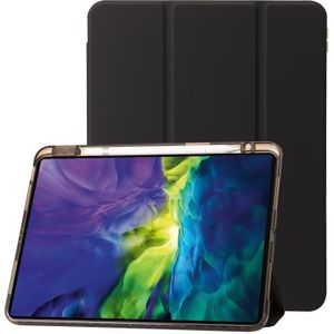 Helder acryl lederen tablethoes voor iPad Pro 11 2022/ 2021/2020/2018/ Air 10.9 2022/2020