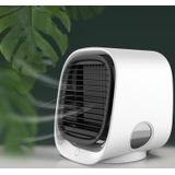 Desktop Koelventilator USB Draagbare Kantoor Koude Airconditioning Ventilator  Kleur: M201 Sky White