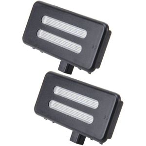 2 stuks witte lichte auto LED ijdelheid spiegel Lamp verlichting met 18 SMD-3528 lampen voor BMW E60 / E60N / E61 / E61N / E90 / E90N / E91 / E91N / E92 / E92N / E70 / E71 / E84 / F25 / X3