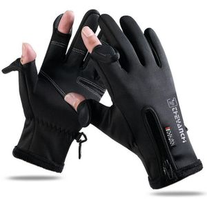 Buitensporten Warme handschoenen Touchscreen Vingerloze visserijhandschoenen  Grootte: XXL