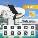 ESCAM QF490 HD 1080P 4G Solar Panel IP Camera  Southeast Asia Version