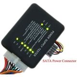 PC 20 / 24 Pin PSU ATX SATA HD Power Supply Tester