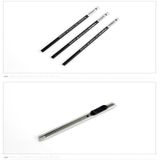Beginner schetsen Tools (18 PC's schetsen potloden met houtskool potlood + gummen + Pen gordijn + Art mes) schetsen van Set(Black)