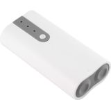 DIY 2 x 18650 batterijen (niet meegeleverd) draagbare Power Bank Shell Box oplader  voor iPad  iPhone  Galaxy  Huawei  Xiaomi  LG  HTC en andere Smart Phones  oplaadbare Devices(White)