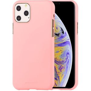 MERCURY GOOSPERY SOFE gevoel TPU schokbestendig en kras Case voor iPhone 11 Pro Max (roze)