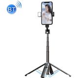 Telefoon Live Bracket Bluetooth selfie statief  hoog: 104 cm (aluminium legering + enkel vullicht)